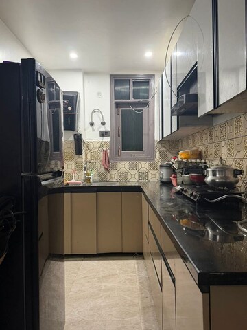 Kitchen in 3 BHK Builder Floor at Vasant Kunj – for Rent