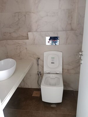 Bathroom in 3 BHK Apartment at Kanakia Silicon Valley, Powai – for Rent