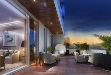 Balcony in 4 BHK Apartment at Lokhandwala Minerva Mahalaxmi, Mahalaxmi – for Sale