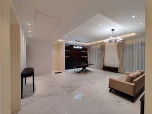 Living Room in 3 BHK Apartment at Bhartiya City Leela Residences, Thanisandra Main Road – for Rent