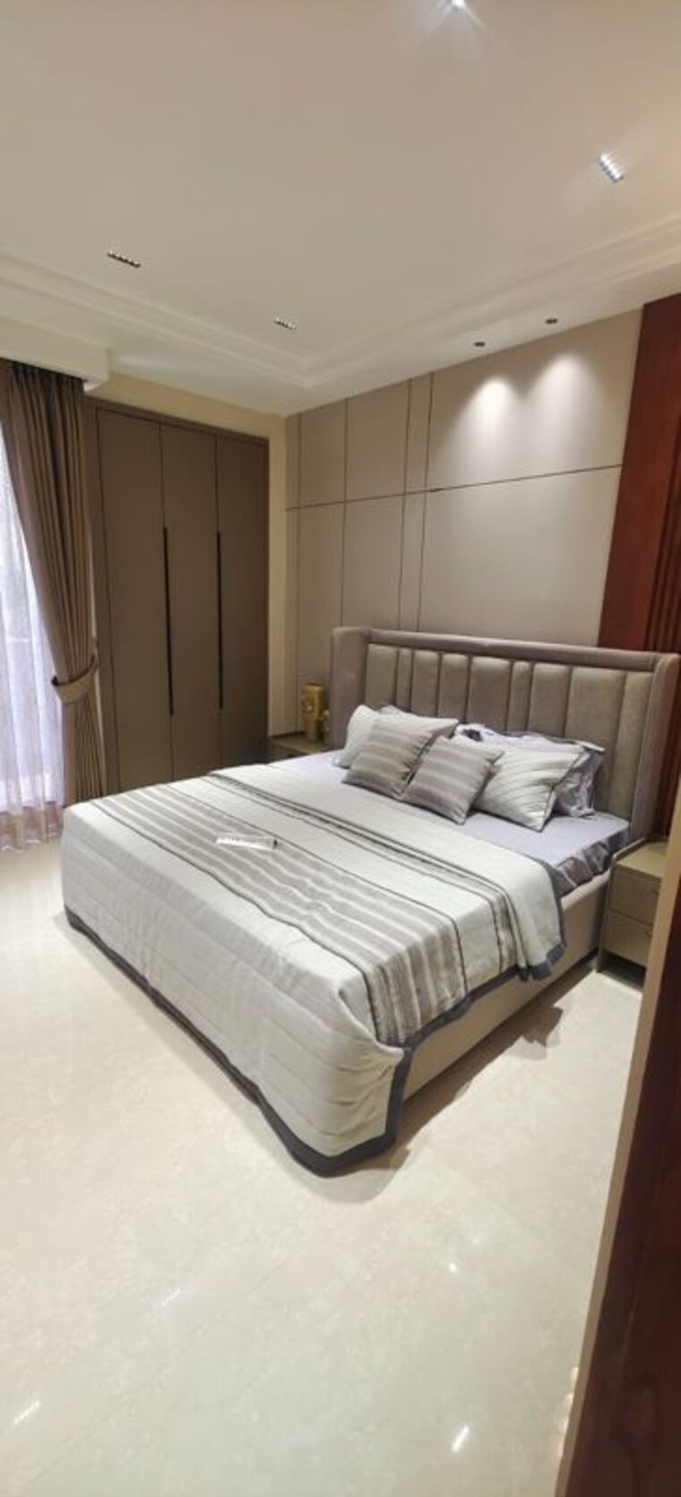 Bedroom, skyline-elevate 3 Bedroom 1700 Sq.Ft. Apartment In Ramgarh Bhudda Zirakpur 9948890