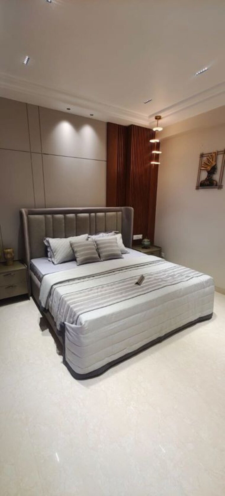 Bedroom, skyline-elevate 3 Bedroom 1700 Sq.Ft. Apartment In Ramgarh Bhudda Zirakpur 9948890