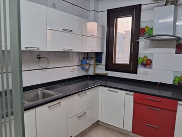 Kitchen in 1 BHK Builder Floor at Greater Kailash I – for Rent