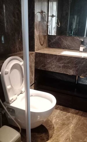 Bathroom in 4 BHK Apartment at Lodha Trump Tower, Worli – for Sale