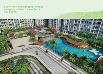 Swimming Pool in 2 BHK Apartment at Dosti Greenscape, Hadapsar – for Sale