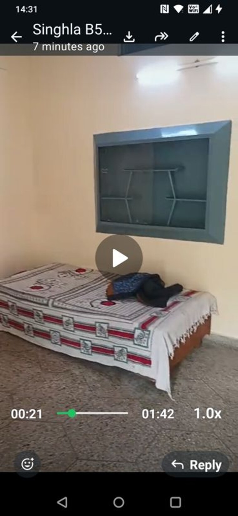 Bedroom, lajpat nagar i 2 Bedroom 100 Sq.Yd. Builder Floor In Lajpat Nagar I Delhi 9949427