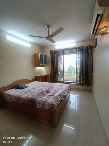Bedroom in 2 BHK Apartment at Harshvardhan CHS Powai, Powai – for Rent