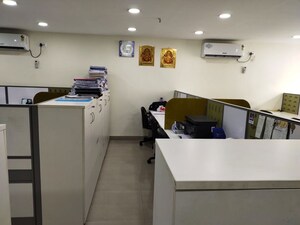 Kitchen in  Office Space at Chinar Park – for Rent
