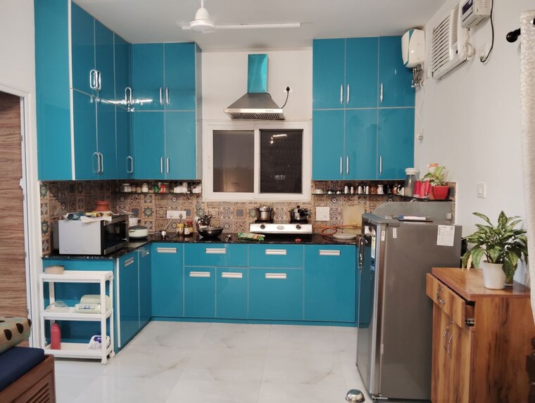 Kitchen, greater kailash i 2 Bedroom 950 Sq.Ft. Builder Floor In Greater Kailash I Delhi 9949738