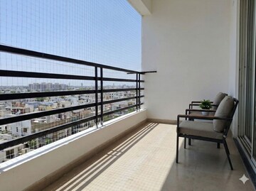 Balcony in 2 BHK Apartment at Yogiraj Villa 2, Gotri – for Sale