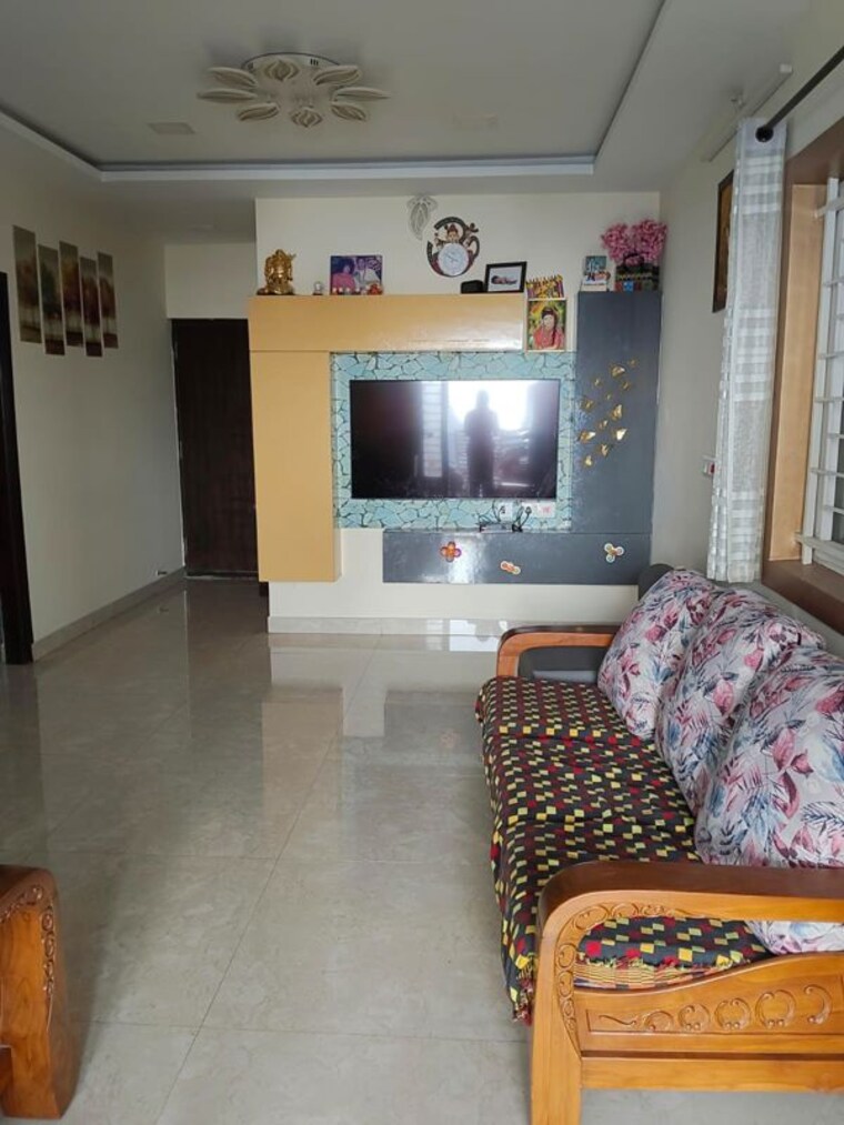 Living Room, radiant-silver-oak 3 Bedroom 2500 Sq.Ft. Villa In Yelenahalli Bangalore 9949684