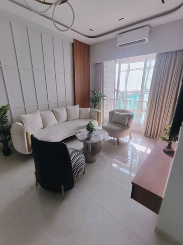 Living Room in 2 BHK Apartment at Dreams Empire, Naupada – for Sale