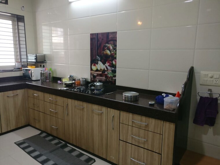 Kitchen, elite-estate 3 Bedroom 1550 Sq.Ft. Apartment In Vasundhara Sector 10 Ghaziabad 9949881