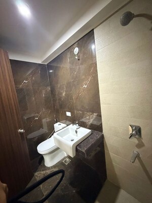 Bathroom in 2 BHK Apartment at Indiabulls One Indiabulls, Pokhran Road No Two – for Rent