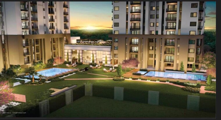 Exterior View, ss-cendana 3 Bedroom 1450 Sq.Ft. Apartment In Sector 83 Gurgaon 9949970