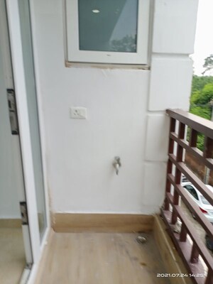 Balcony in 3 BHK Apartment at Vasant Kunj – for Rent