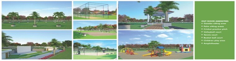Garden, jb-serene-city  150 Sq.Yd. Plot In Ibrahimpatnam Hyderabad 9949774