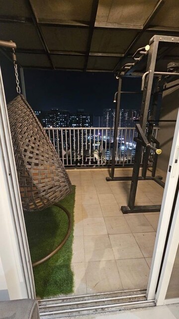 Balcony in 2 BHK Apartment at Godrej Hillside, Mahalunge – for Rent