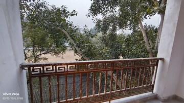 Balcony in 3 BHK Builder Floor at Vasant Kunj – for Rent