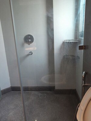 Bathroom in 3 BHK Builder Floor at Chittaranjan Park – for Rent