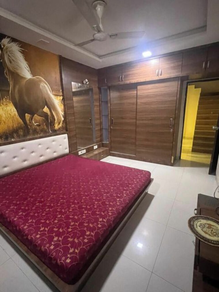 Bedroom, goyal-intercity 4 Bedroom 2500 Sq.Ft. Apartment In Memnagar Ahmedabad 9950183