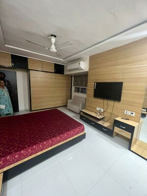 Kitchen in 4 BHK Apartment at Goyal Intercity, Memnagar – for Rent