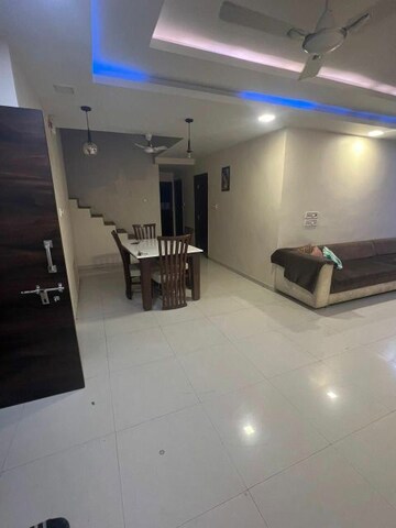 Living Room in 4 BHK Apartment at Goyal Intercity, Memnagar – for Rent