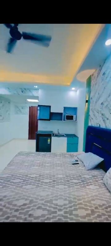 Master Bedroom in Studio Apartment at Gaur City Mall, Sector 4 Greater Noida – for Rent