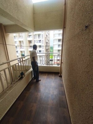 Balcony in 2 BHK Apartment at Bhawadi – for Rent
