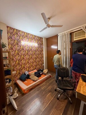 Living Room in 3 BHK Builder Floor at Chittaranjan Park – for Rent