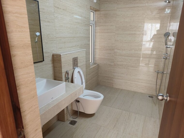 Bathroom, aurobindo-kohinoor 3 Bedroom 1950 Sq.Ft. Apartment In Serilingampally Hyderabad 9950173