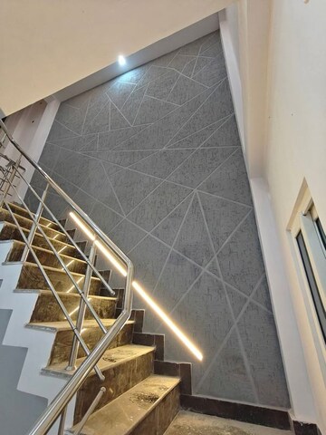 Staircase in 2 BHK Independent House at Gomti Nagar – for Sale