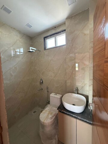 Bathroom in 1 BHK Builder Floor at Chittaranjan Park – for Rent