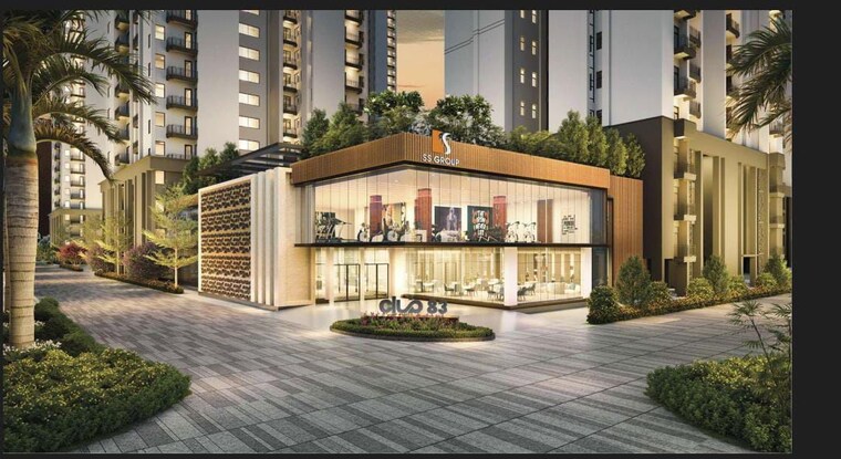 Exterior View, ss-cendana 3 Bedroom 1450 Sq.Ft. Apartment In Sector 83 Gurgaon 9950389