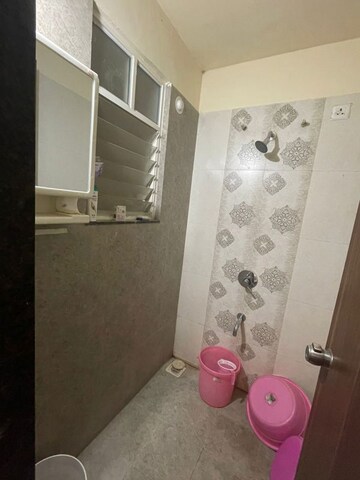 Bathroom in 1 BHK Apartment at Majestique Manhattan Phase 2, Wagholi – for Sale