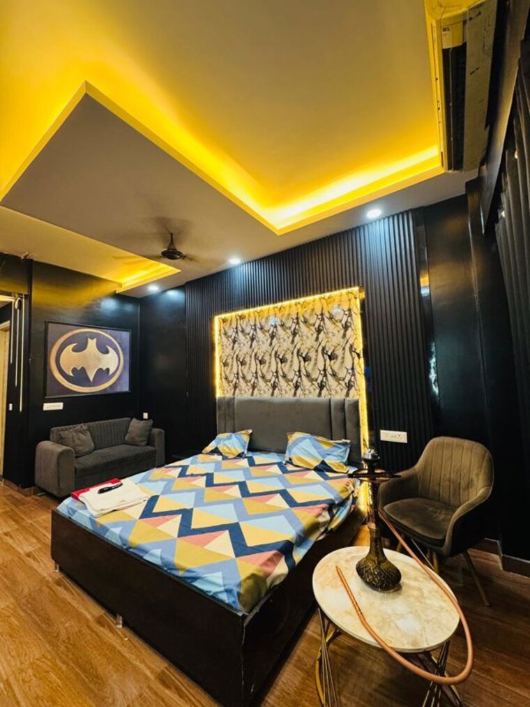 Bedroom, gaur-city-mall Studio 550 Sq.Ft. Apartment In Sector 4 Greater Noida Greater Noida 9950619