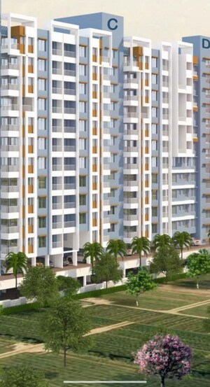 4 BHK Apartment – Exterior View View at Ravet - for Sale