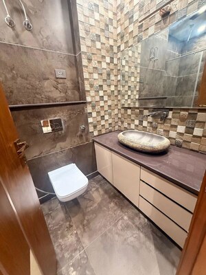 Kitchen in 3 BHK Builder Floor at Tilak Nagar – for Sale