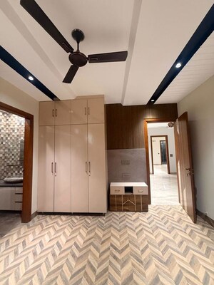 Building Lobby in 3 BHK Builder Floor at Tilak Nagar – for Sale