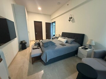 Living Room in 4 BHK Apartment at Raheja Imperia, Worli – for Rent