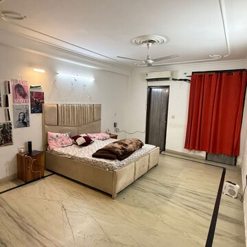 Bedroom in 2 BHK Builder Floor at Malviya Nagar – for Rent