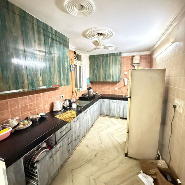 Kitchen, malviya nagar 2 Bedroom 900 Sq.Ft. Builder Floor In Malviya Nagar Delhi 9950879