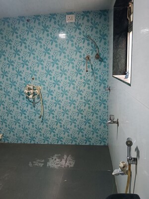 Bathroom in 1 BHK Apartment at Dombivli East – for Rent