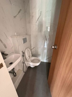 Bathroom in 1 BHK Apartment at Lodha Codename Premier, Dombivli East – for Rent