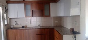 Kitchen in 3 BHK Apartment at Panchsheel Greens II, Sector 16 Greater Noida – for Rent