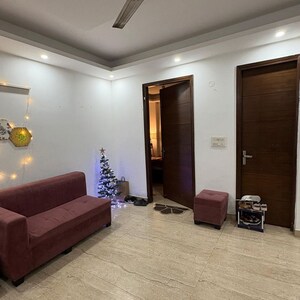 Living Room in 2 BHK Builder Floor at Malviya Nagar – for Rent