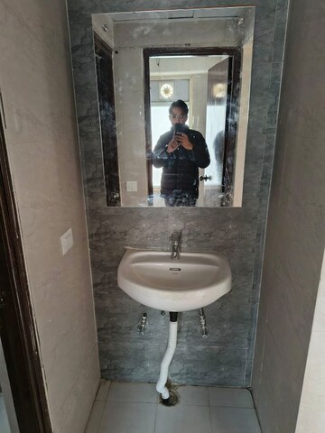 Bathroom in 1 BHK Apartment at Amrapali Dream Valley, Tech Zone 4 Greater Noida – for Rent