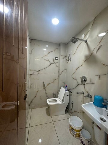 Bathroom in 3 BHK Apartment at Dwarka Mor – for Rent
