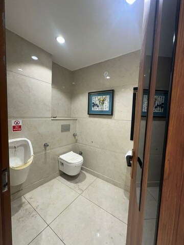 Bathroom in 3 BHK Apartment at Dwarka Mor – for Rent