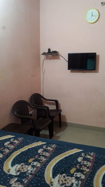 Living Room in 1 BHK Apartment at Palm Residency Chhatarpur, Chattarpur – for Rent